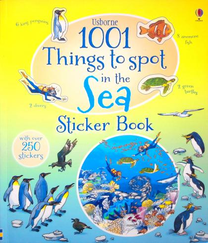 1001 Things to Spot in the Sea - Sticker Book