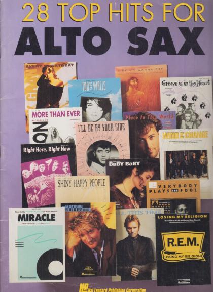 28 Top Hits for Alto Sax