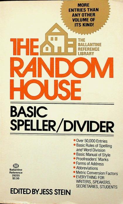 The Random House Basic Speller/Divider