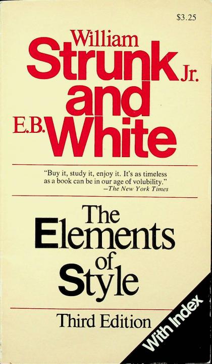 The Elements of Style