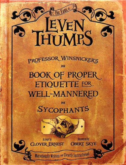 Professor Winsnicker's Book of Proper Etiquette for Well-Mannered Sycophants