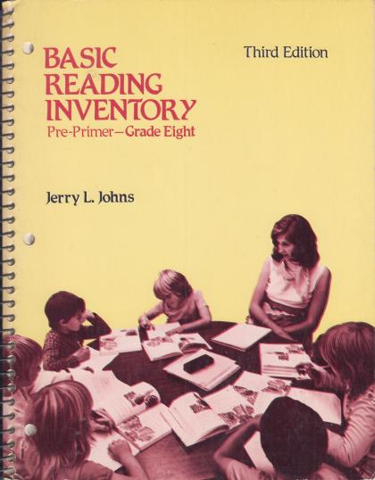 Basic Reading Inventory: Pre-Primer-Grade Eight - Third Edition