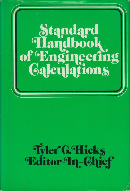 Standard Handbook of Engineering Calculations