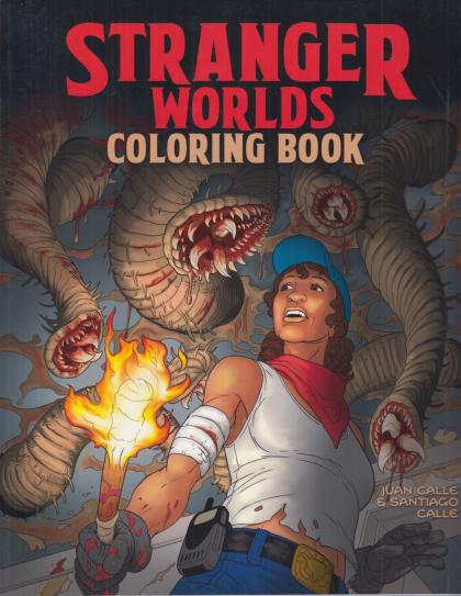 Stranger Worlds Coloring Book