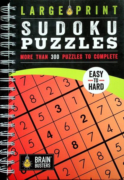 Large Print Sudoku Puzzles