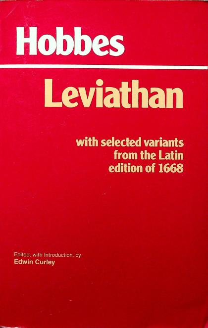 Leviathan with Selected Variants from the Latin Edition of 1668