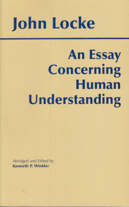 An Essay Concerning Human Understanding
