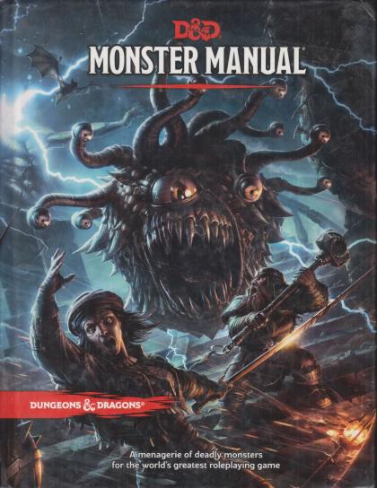 Dungeons & Dragons 5E: Monster Manual